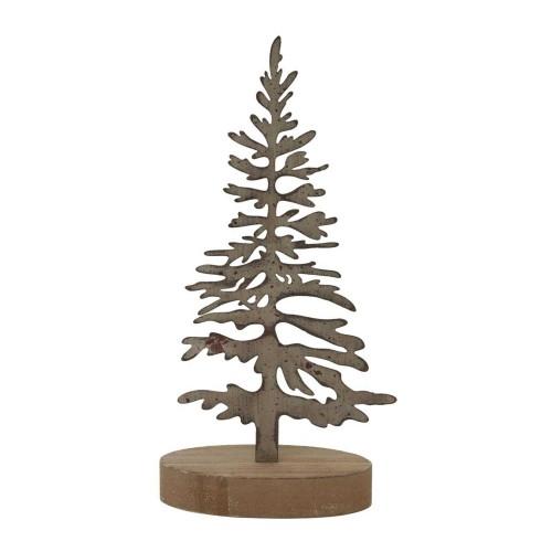 Hill Interiors Rustic Tree Silhouette Christmas Decoration