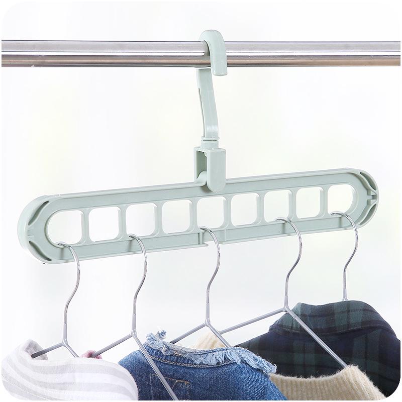 Clothes Hanger Organizer Space Saving Hanger Multi-function Folding Magic Hangers Drying Racks Scarf Clothes Storage