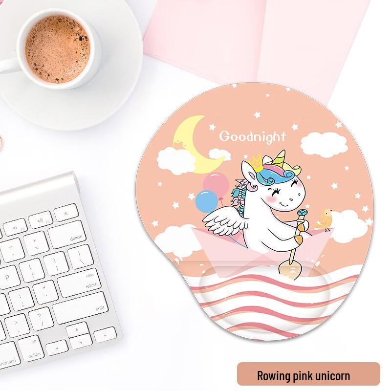 FuMaide Ergonomic Silicone Wrist Rest Mouse Pad