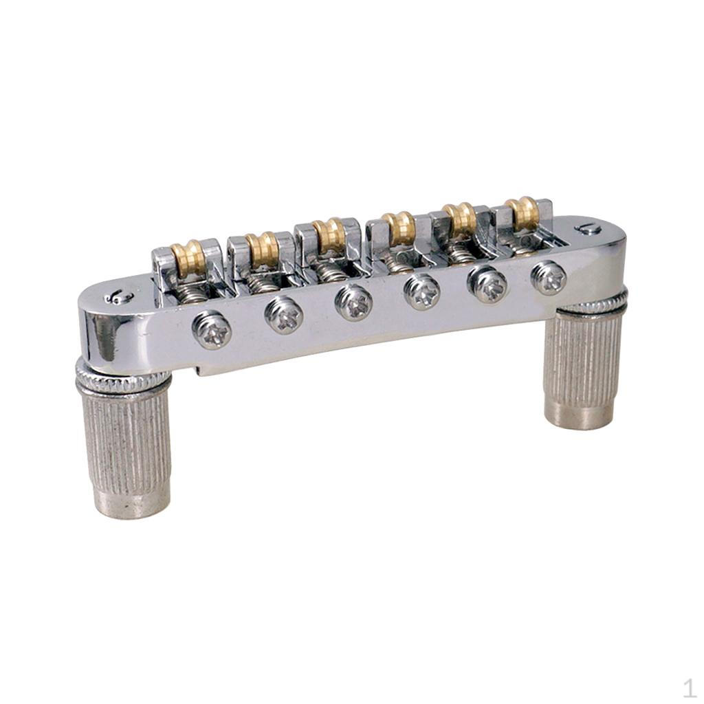 

Bridge Tailpiece Tail For LP Electric Guitar accessories, Colors Select срібний