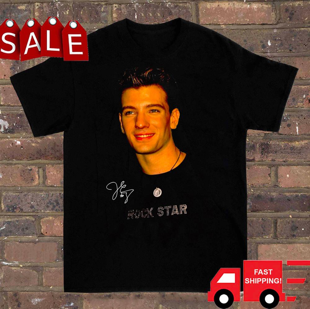 

I love Him Jc Chasez NSYNC Signature Shirt Classic Black Unisex Unisex T-Shirt XXXXL