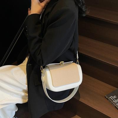 Nische Trend Mode Hoher Sinn Tragbare Kissen Tasche Damen Neue Kontrastfarben Spleiß Schulter Umhängetasche