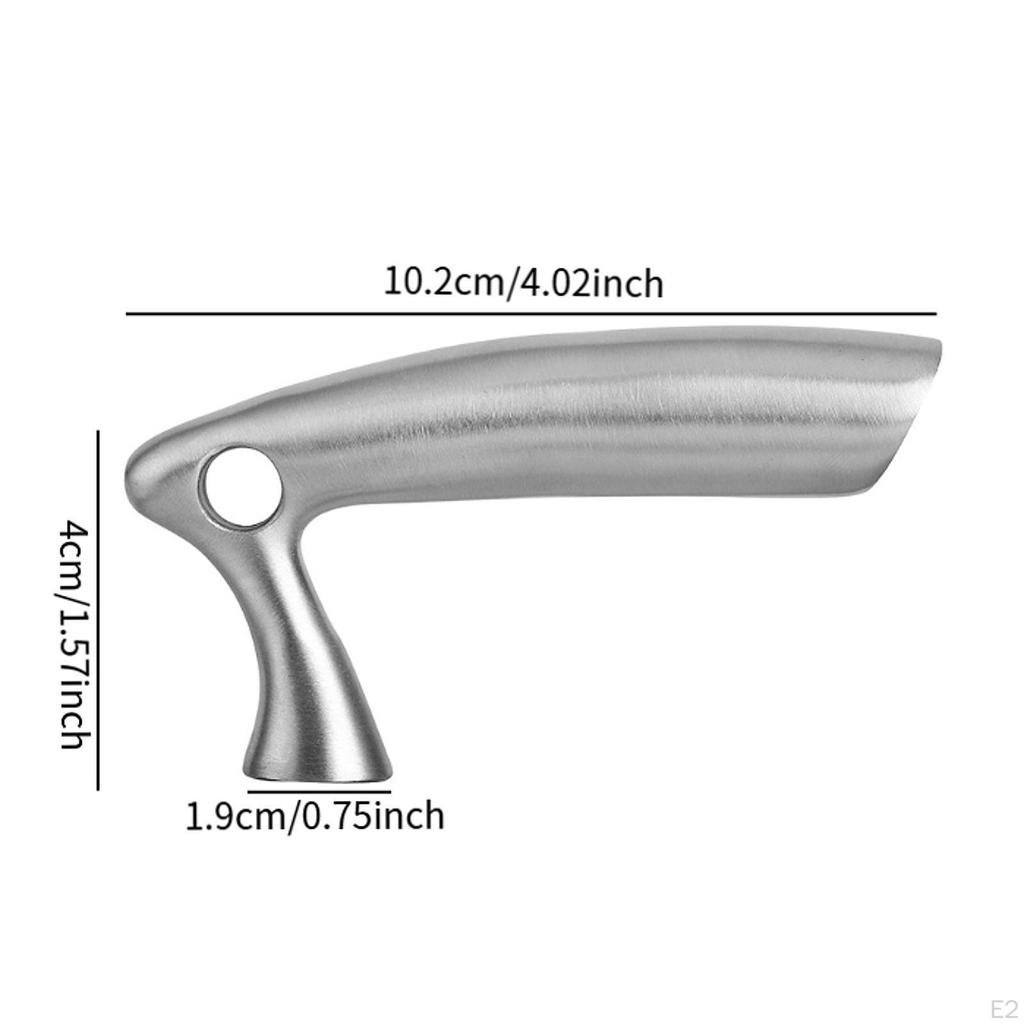 Pot Lid Handle Heat Resistant Universal Smooth Stainless Steel Replacement for Household