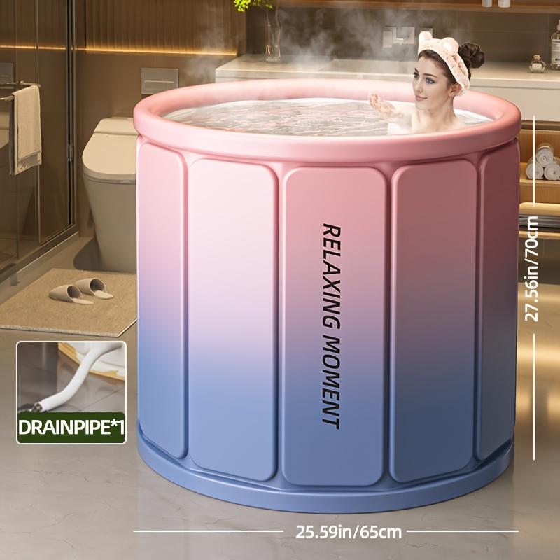 Portable Foldable Bathtub Strong Insulation, No Installation Required, Ideal for Home & Pool Use, Versatile for Ice & Hot Soaks