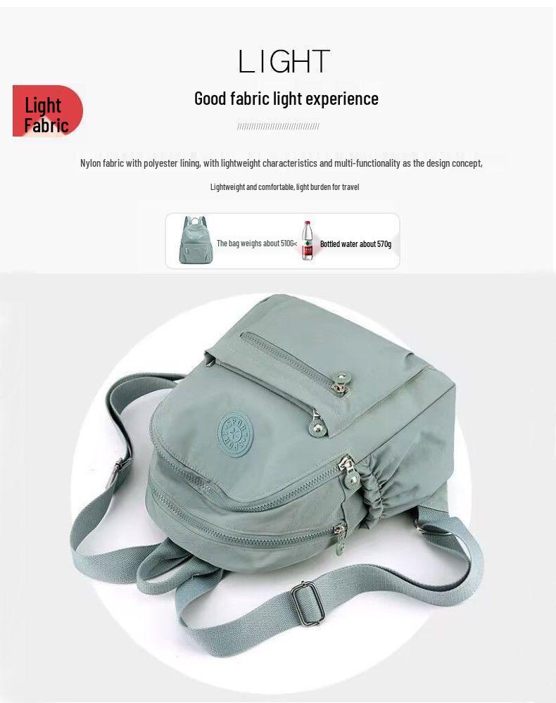 Women's 2025 Large Capacity Backpack - Versatile, Lightweight, Fashionable Travel and School Bag for College Students