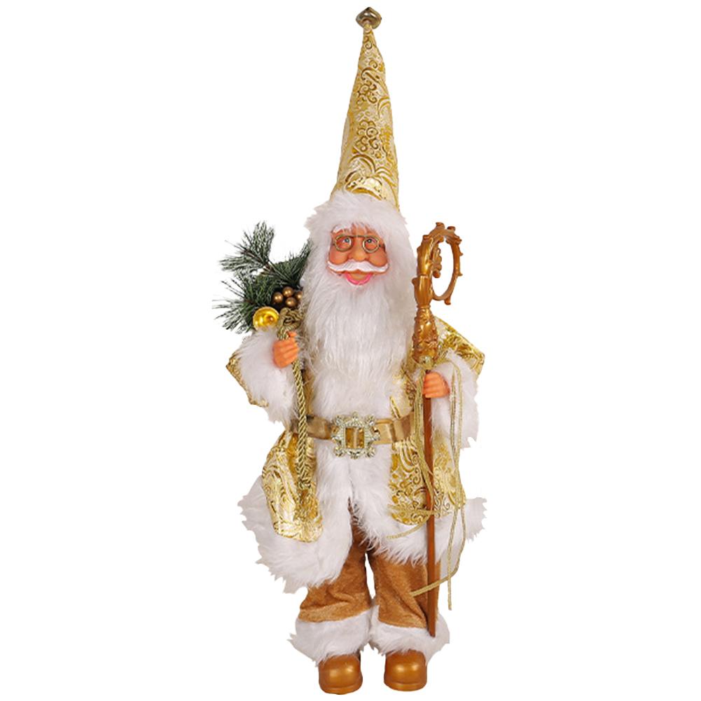 Christmas Mini Santa Claus Toy Festival Theme Cartoon Santa Claus Statue Creative Home Holiday Decoration