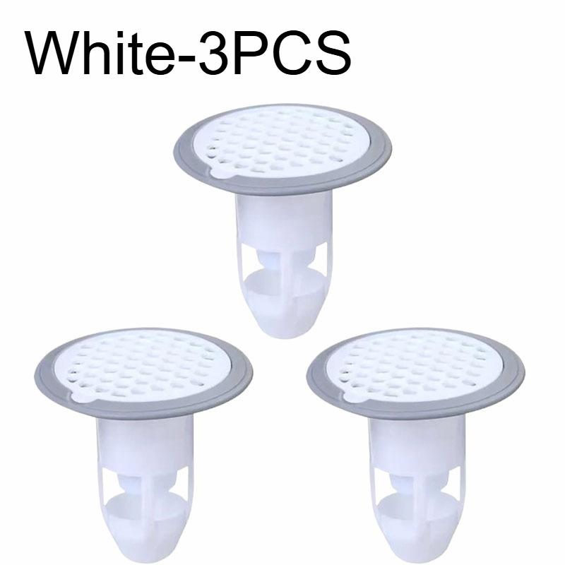 1-10PCSBath Shower Floor Drain StrainerCover Plug Trap Silicone Anti-odor Sink Bathroom Water Filter Insect Prevention Deodorant