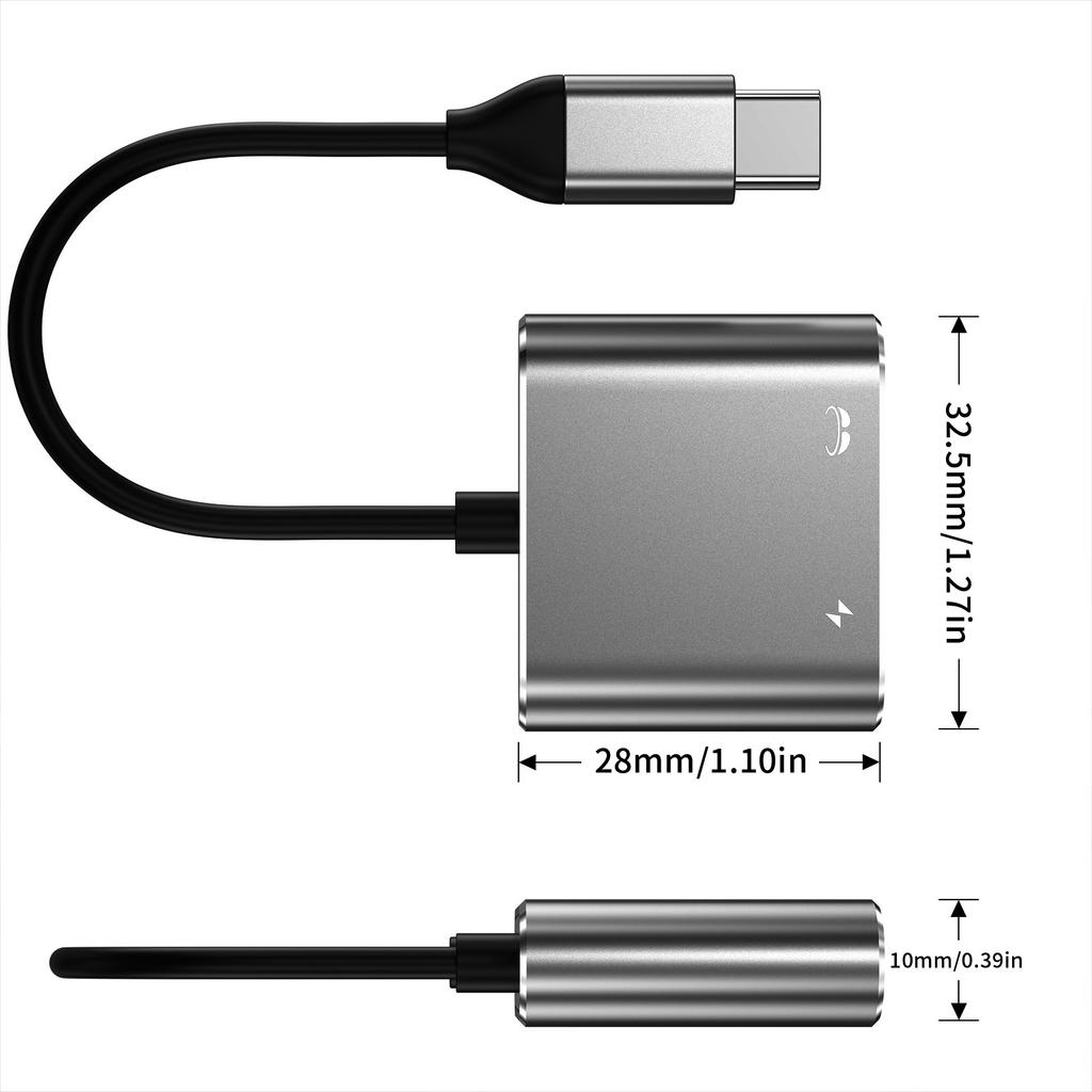 Highly Speed Type C to AR Glasses Charging Adapter for AIR/2 AR Glasses and Charging; Supports 100W Fast Charging
