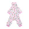Pet clothes pajamas with elastic washable wear-resistant cotton pajamas dog clothing puppy home