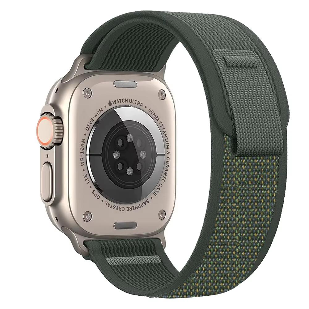 

trail loop For apple watch ultra 3 2 Band 49mm 44mm 40mm 45mm 41mm 42mm correa bracelet iWatch series 7 se 8 9 10 11 46mm straps 40 41 42(S11-S10)
