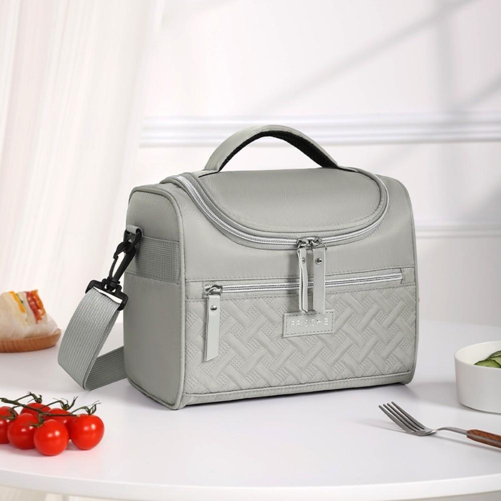 Thickened Picnic Bag PEVA Cooler Bag Portable Insulated Bag  Students