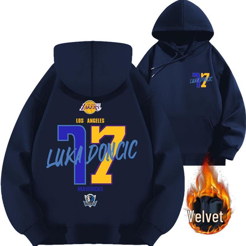 Luka Doncic #77 Lakers Mavericks Basketball Hoodie - 2025 Collection Kids 140cm