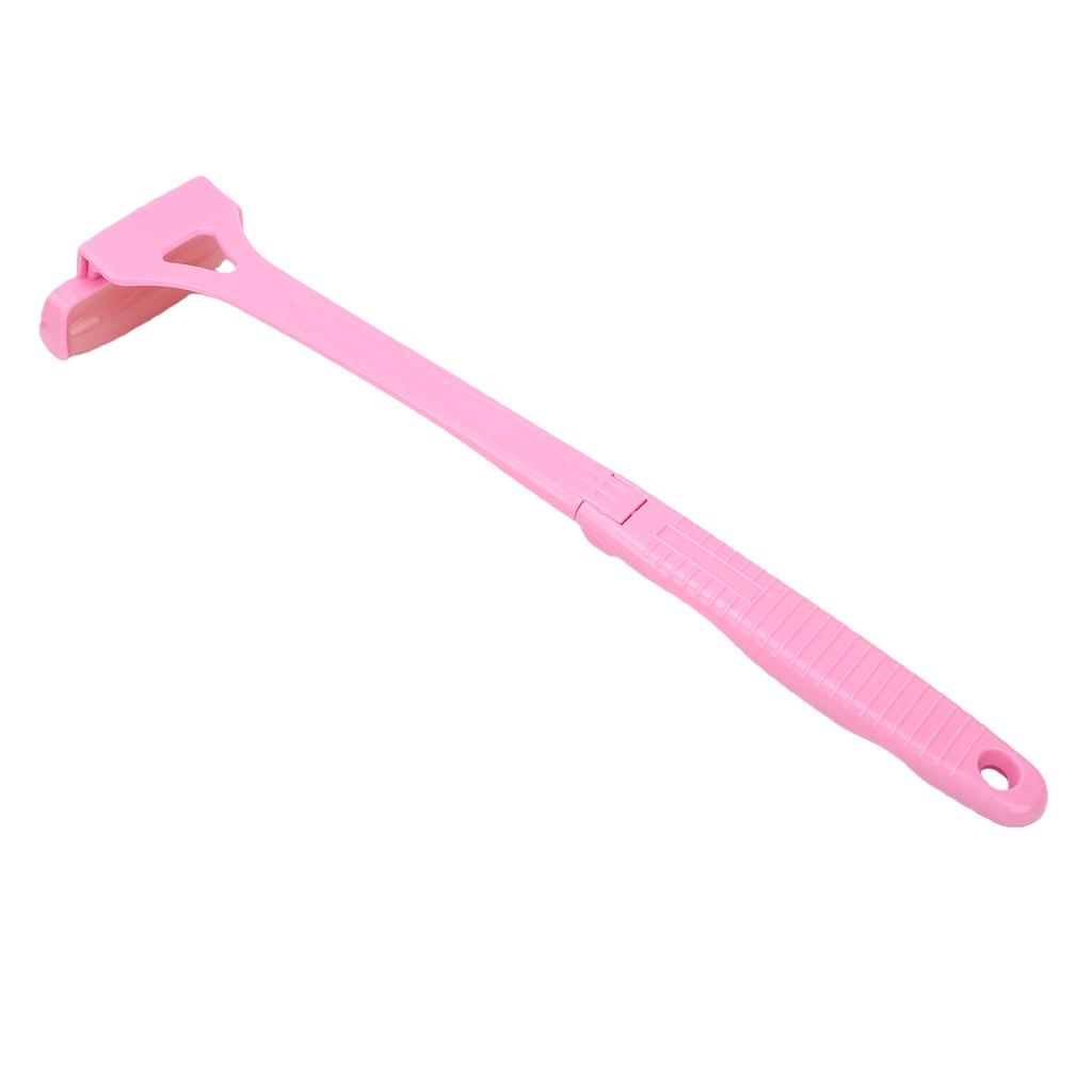 Pink Foldable Long Handle Lotion Applicator Cooling Rollers Back Lotion Applicator Massage with Replacement Roller