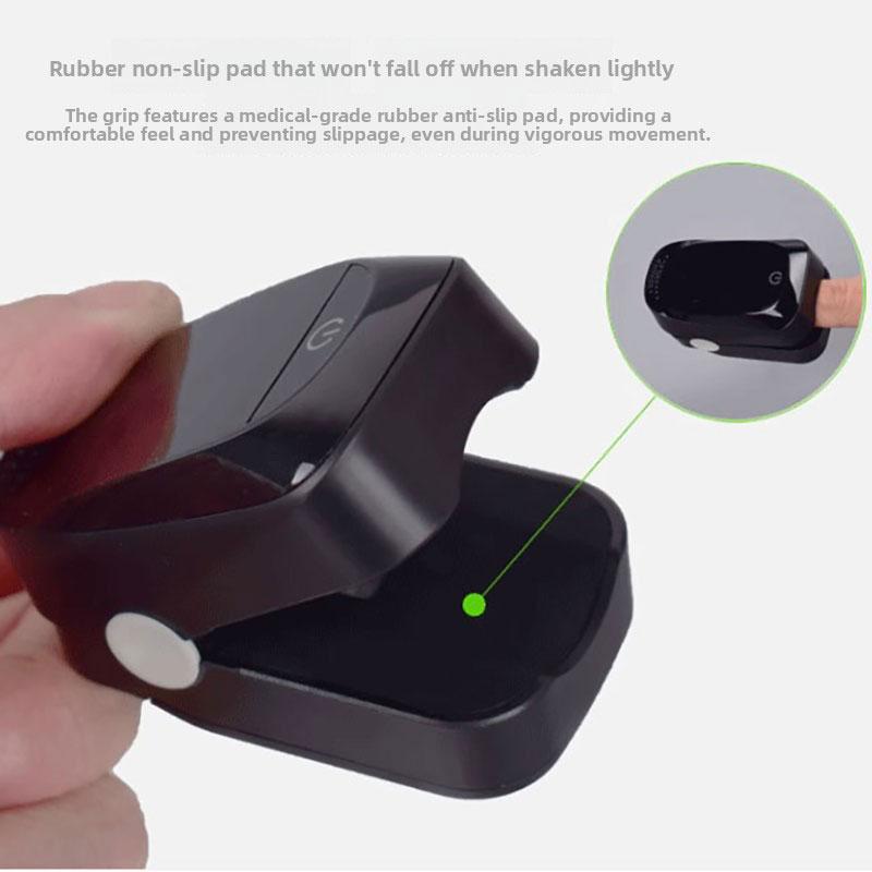 OLED Display Blood Oxygen Monitor - Portable Design & Heart Rate Sync Detection