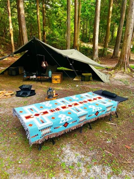 Peel Forest El Paso Multi Cover Mexican Native Ortega Camping Sedlo Auto Spací Van Deka, Koberec, Vzor, Vzor, Koberec, Deka, Rohož, Venkovní,