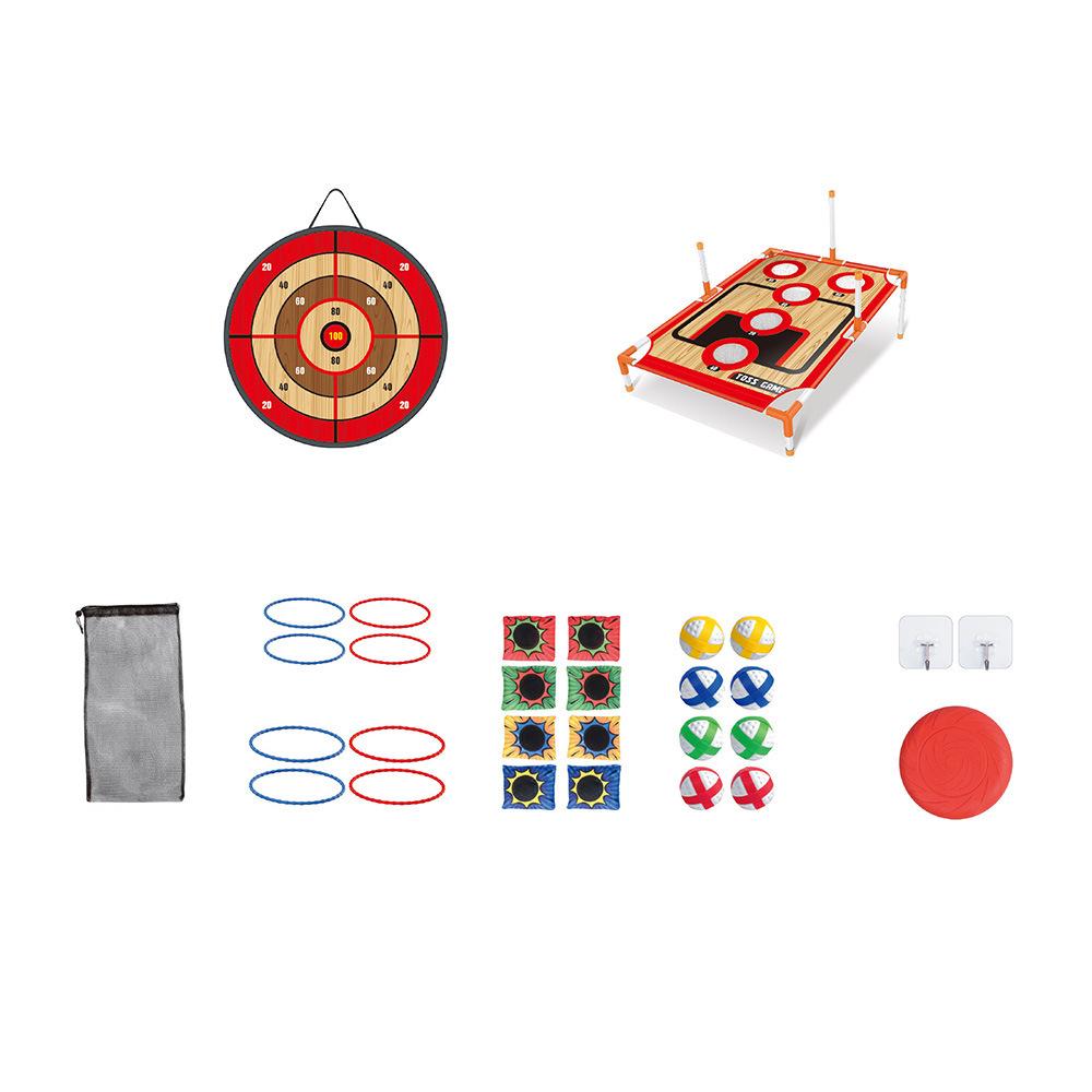 

4 в 1 светящаяся мишень для мешков с песком доска для метания игрушки для детей на открытом воздухе метательные игрушки подарок A2