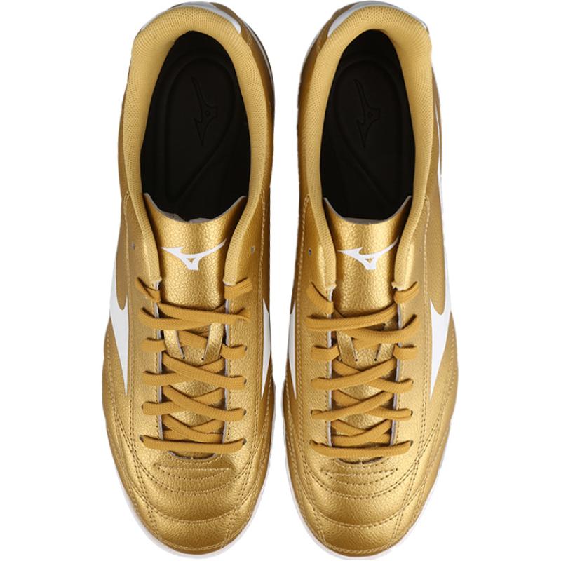 Mizuno Folgado AS Soccer Shoes Men's Gold White Mizuno P1GD249406