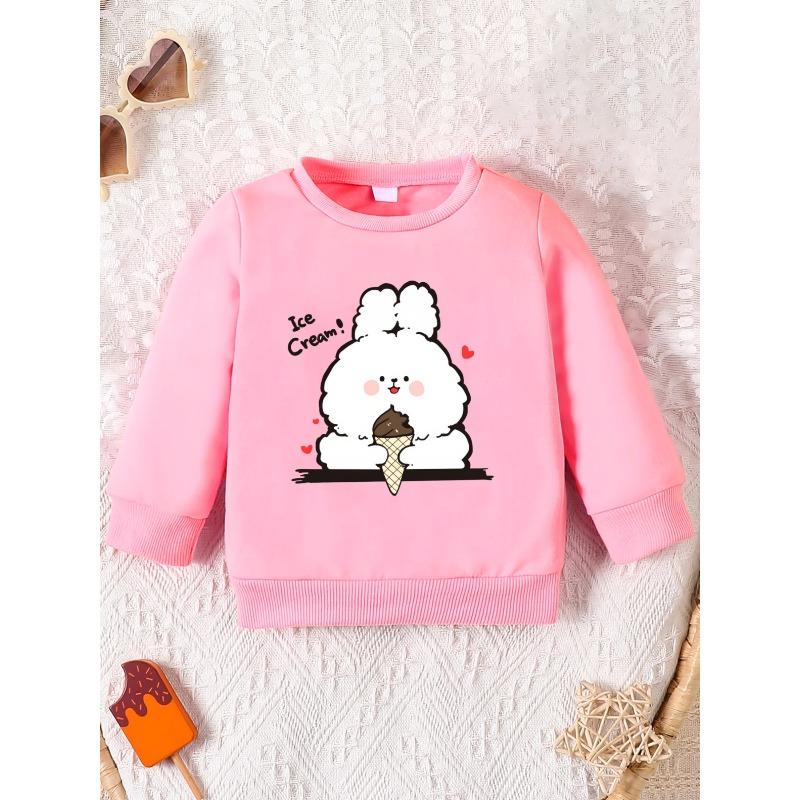 European sizes Minimally Printed Pattern, Comfortable and Skin Friendly for 0-3 Year Old Kids, Versatile Baby Round Neck Hoodie