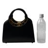Used BVLGARIShoulder Bag Black Leather Women