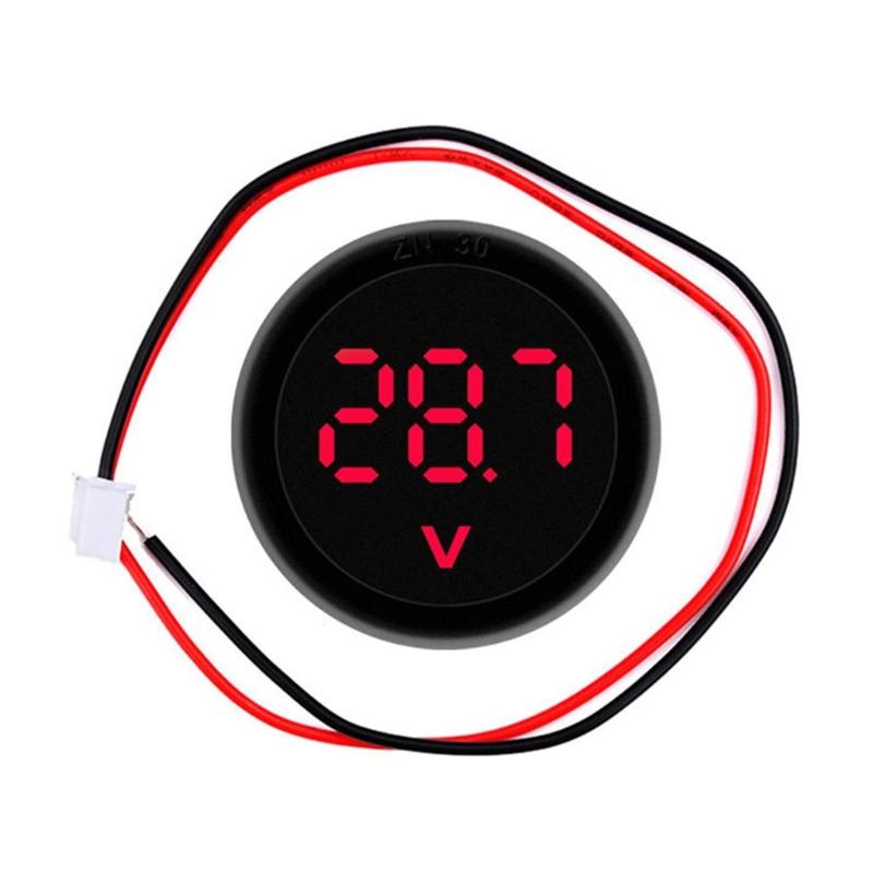 Pack Of 6 LED Digital Voltmeters DC4-100V Accurate Voltage Measurement Suitable For Motorcycle Automotive Industrial Use