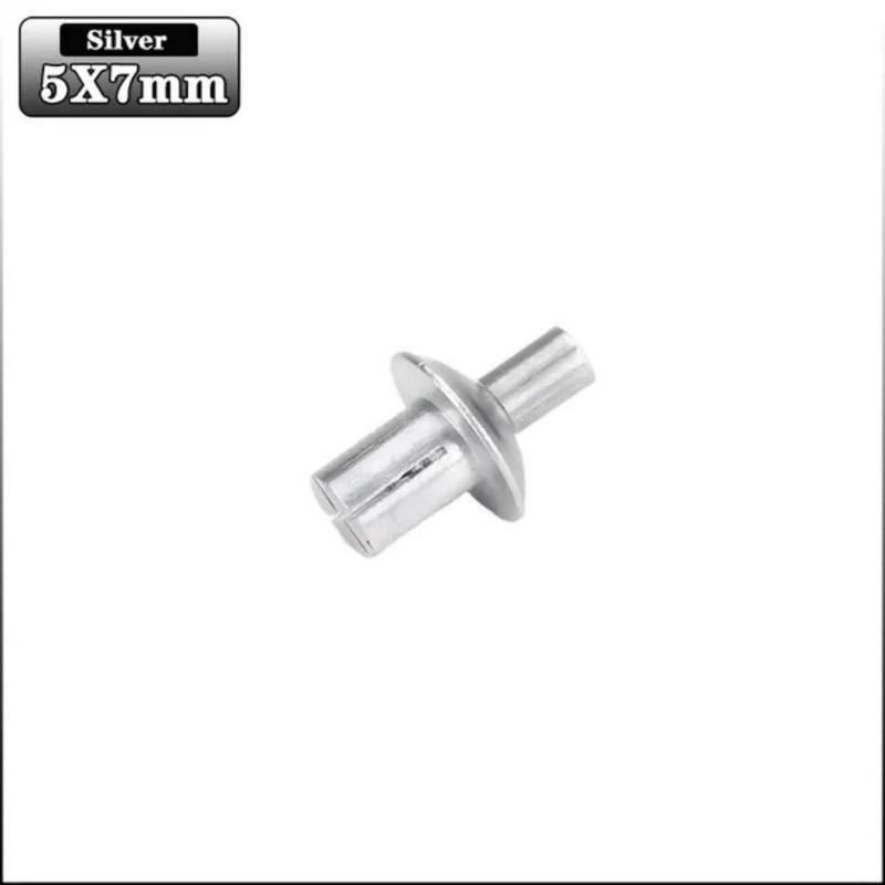 Aluminum Core Rivets Hammer Drive Expansion Nails Round Head Percussion Tapping Screws Fixing Nail Home Furniture Screw Fastener
