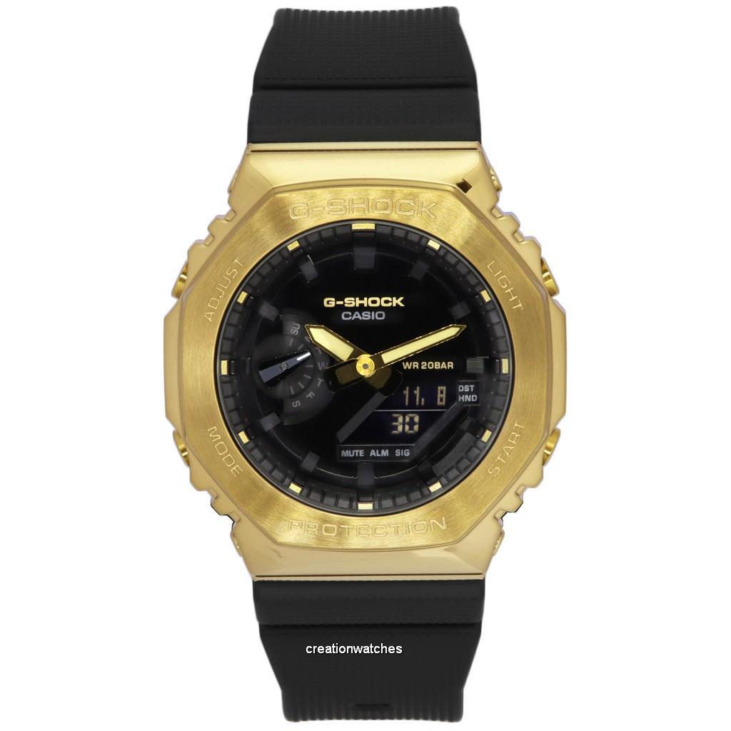 Refurbished Casio G-Shock Analog Digital Black Dial Quartz GM-2100G-1A9 200M Men's Watch