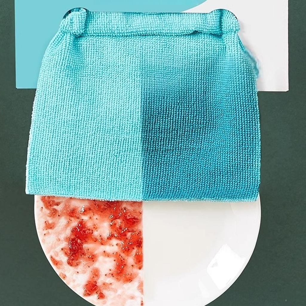 Cleaning Rags 20pcs/box Pull-out Disposable Rags for Kitchen Household Absorbent Microfiber Scouring Pad Cleaning Towels