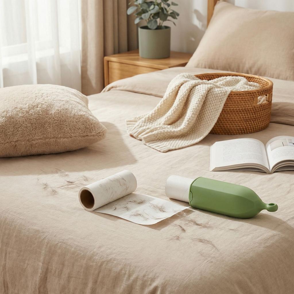 Peelable, Portable Banana-shaped Lint Roller – Household And Pet Hair Remover, Compact, Travel-friendly Lint Roller For Clothing And Fabric