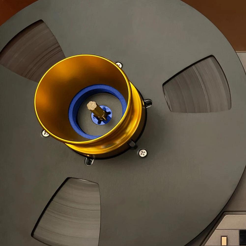 1 para 1/4 10 cali Otwierak do Studer ReVox Aluminiowy Kubek Ładowarka Bęben Magnetofonowy Adapter Piasty NAB Uniwersalne Urządzenie Ładujące