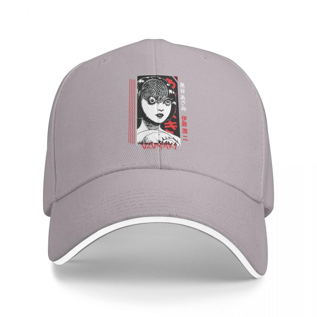 Baseball Caps Junji Ito Vintage Graphic FeUnisex Unisex Sport Spring Hats