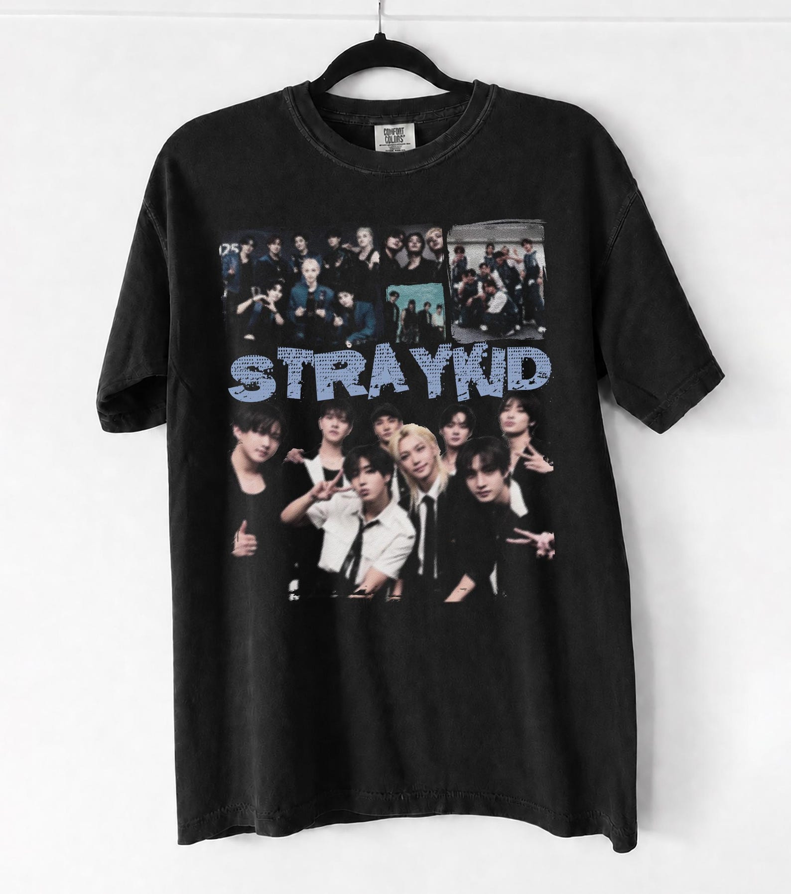 Comfort Colors Stray Kids Shirt, Vintage Kpop Boyband Graphic Tee, Retro Stray Kids Members T-Shirt, Classic K-Pop Merch Concert Top 4XL