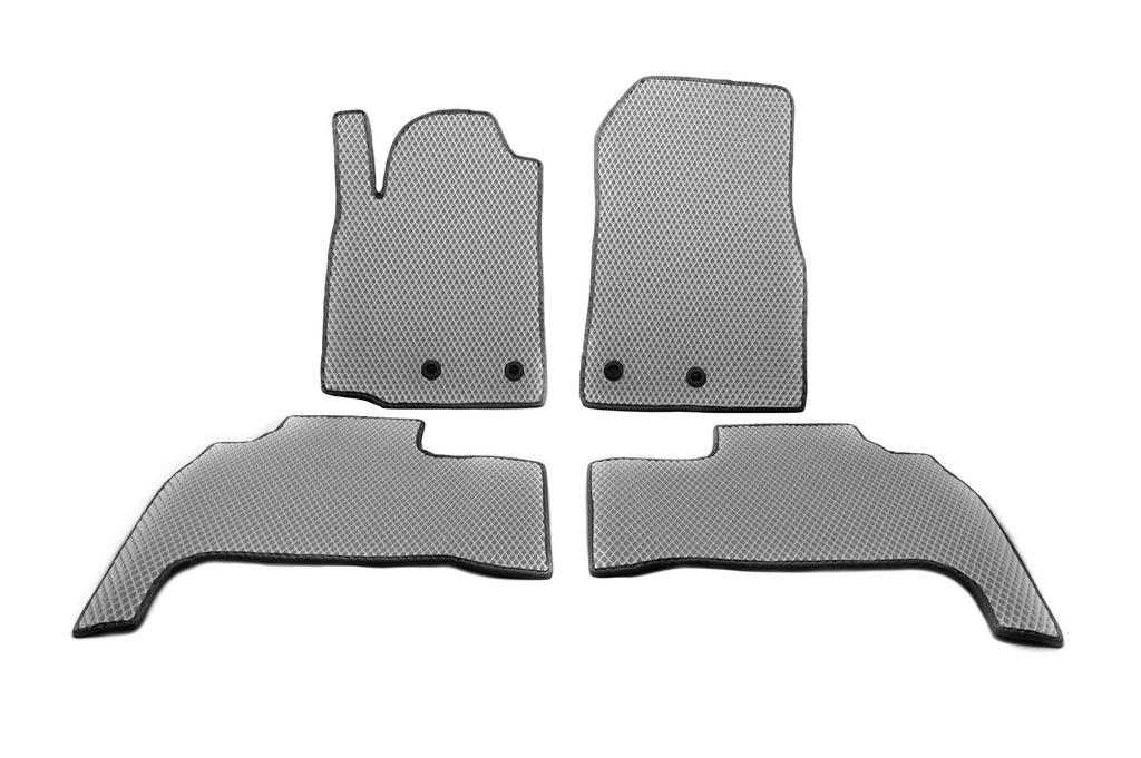 

Коврики (2012-2021, EVA, серые) для Toyota Land Cruiser 200