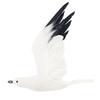 Simulated Feathered Seagulls Bird Sculpture Hanging Garden Ornament For Outdoor Balconies Wedding Parties Decoration