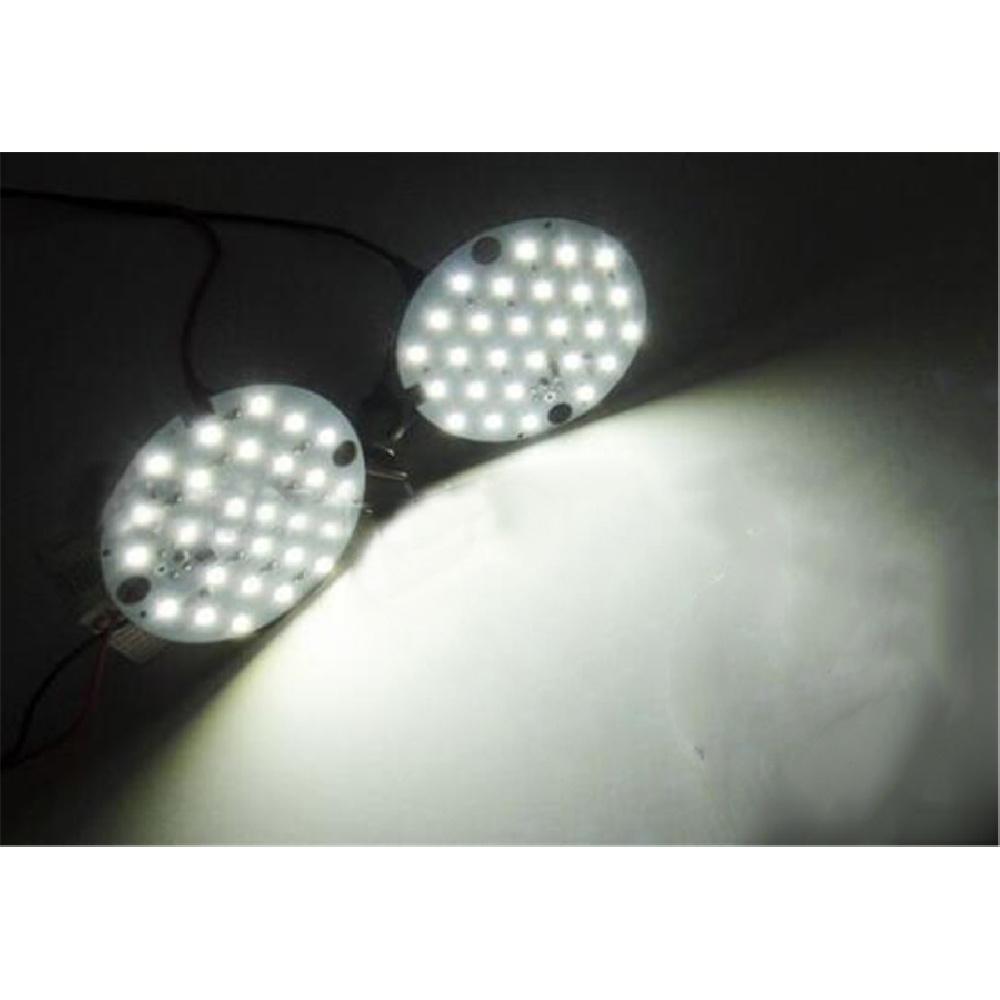 Light 2" Bullet Style 1157 Led Inserts Turn Signal Panel For Sportster Softail