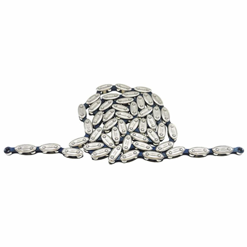 

1/2 X1/8 Bicycle Chain 100 Link Single Speed Chain Bicycle Olive Chain Mountain Road Silver