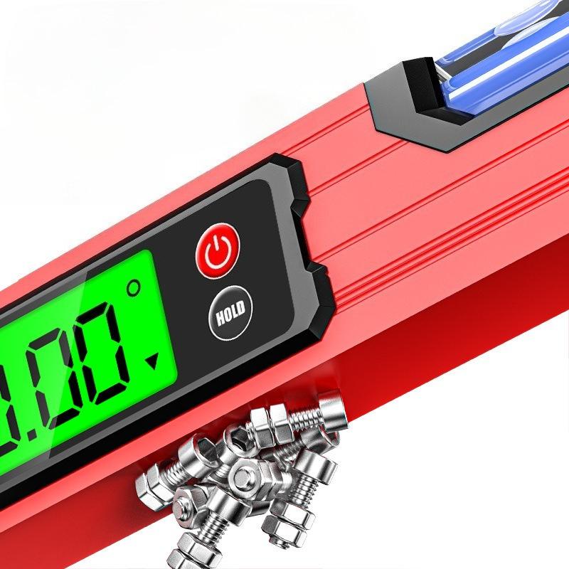 1 Pezzo Righello Livella Digitale ad Alta Precisione Righello Livella Elettronico con Magnete Righello Multifunzione per Pendenze Livello