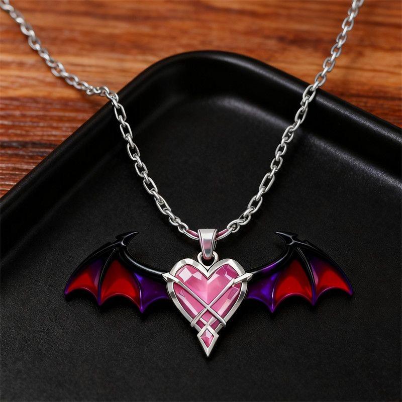 Genshin Impact Anime Collana Periferica Collana di Durin Drago Demone Ali Demoniache Ciondolo Gioco Periferico Ciondolo Giocattolo Regalo