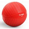 Yes4All Toning Ball Medicine Ball Weight Toning Exercise Ball Gym Ball with Diamond Grooves Red 2.7kg Home Gym & Desk Chair Physiological Therapy Fitn