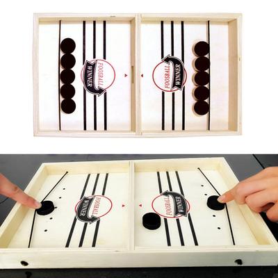 Adults Kids Fast Sling Puck Game Paced Sling Puck Winner Board Games Toy