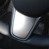 Car Steering Wheel Trim Sticker for Tesla Model 3 Model3 2017-2022 Model Y Modely 2019-2021 2022 Decoration Cover Accessories