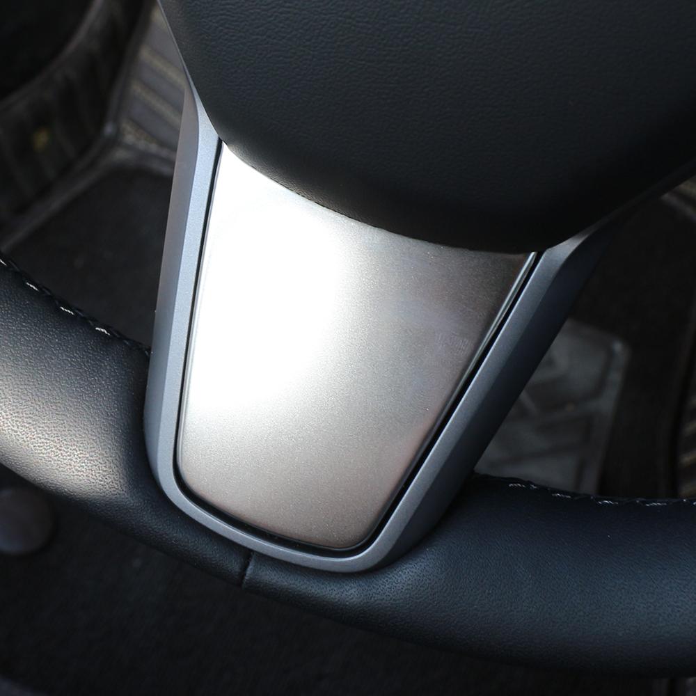 Car Steering Wheel Trim Sticker for Tesla Model 3 Model3 2017-2022 Model Y Modely 2019-2021 2022 Decoration Cover Accessories
