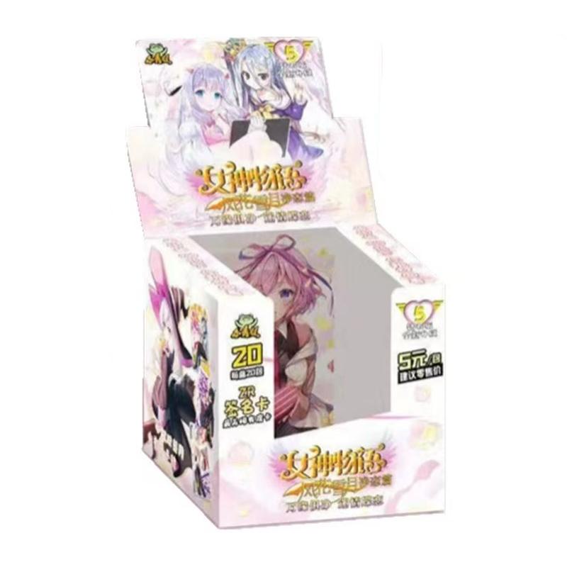 Goddess Story Card NS5M Cherish Series CCG Booster Box Trading Collection Cards Anime Girls Rare SSR ZR Each Box Contains 1PR