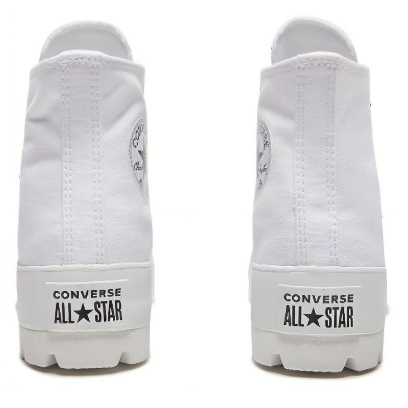 Converse Lugged Lace-up High Top Canvas Women's White
