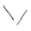 Metric Tap Drill Bit Set 2Pcs M5x0.8 Straight Flute Thread Tap 2Pcs 4.2mm Twist Drill Bit Coated Screw Threading Tool