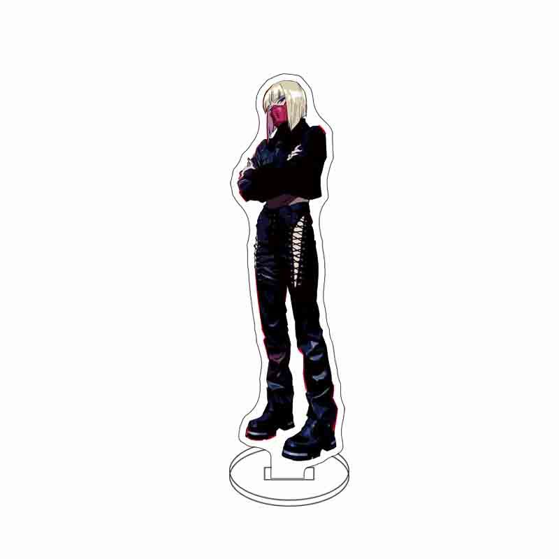 15cm Anime Edgerunners Acrylic Stands Figure Cosplay David Martinez Lucy Rebecca Stand Model Fans Christmas Gifts