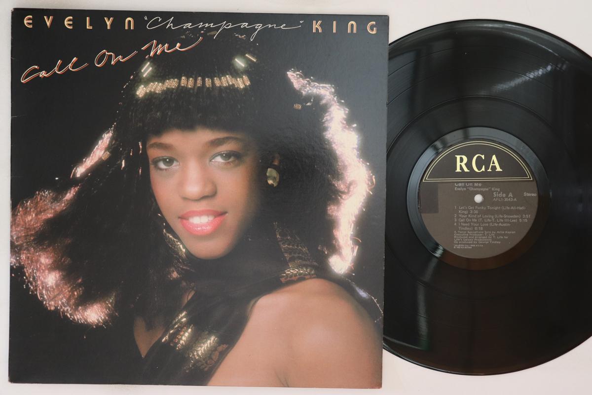 

LP Record EVELYN KING - Call On Me AFL13543 RCA VICTOR 1980 US Soul/Funk Used