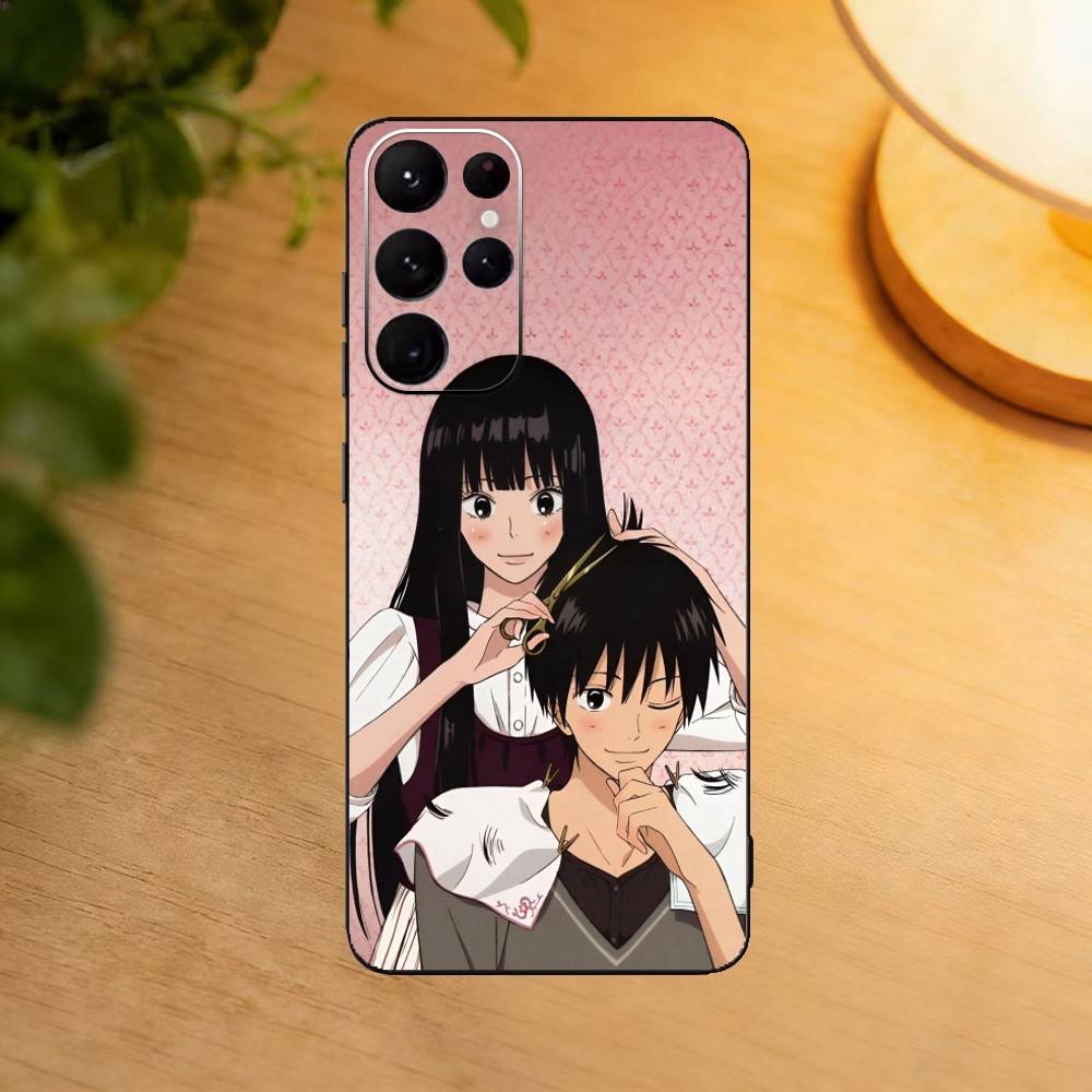 K-Kimi Ni Todoke S-Sawako Phone Case For Samsung S25,24,23,22,30,21,10,9,Ultra,Plus,Lite Soft Black Case