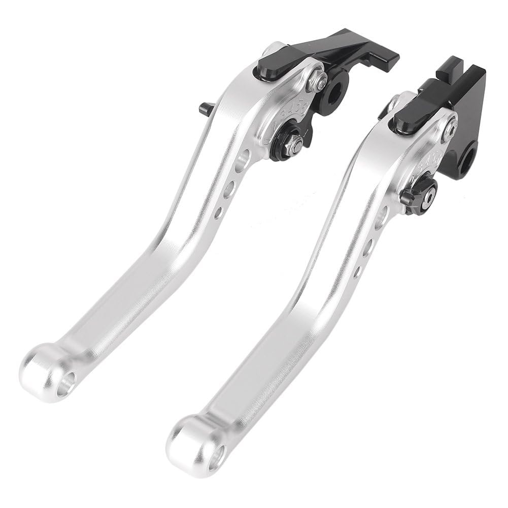 AL-mart Motorcycle Short Style Brake Levers Clutch Levers Levers Set 6 Levels Adjustable for Honda VTR1000F 1998-2005, CBF1000 2006-2009