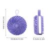 Silicone Body Scrubber Whirlwind Double Sided Bath Brush Hair Washing Massage Comb Bathroom Skin Shower Cleaning Brushes