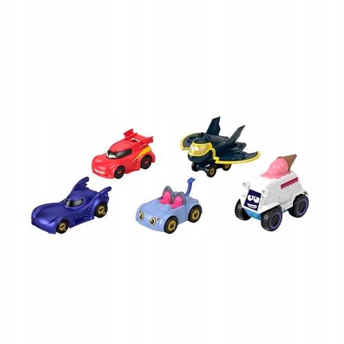 Fisher-Price Dc Batwheels 1:55 Ölçekli Oyuncak Arabalar 5'li Paket, Bam Batmobile Kırmızı Kuş